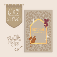 6"x9" Littlest Book Dragon Reading Journal