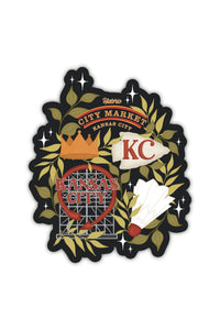 Kansas City Icons Vinyl Sticker