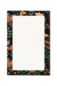 4"x6" Notepad | Burgundy Books