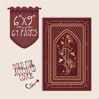 6"x9" Fantasy Sword Reading Journal