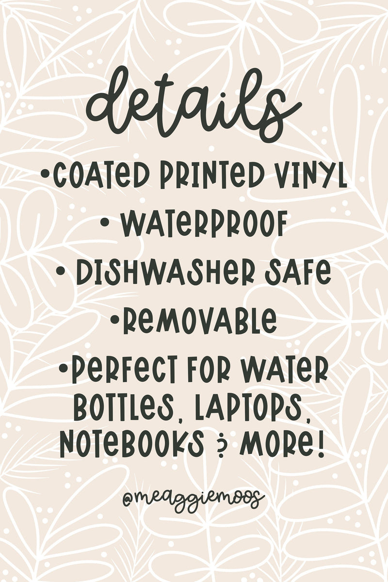 You Can't Spell Disdain Without Dain Waterproof Sticker | 3”x2.5”