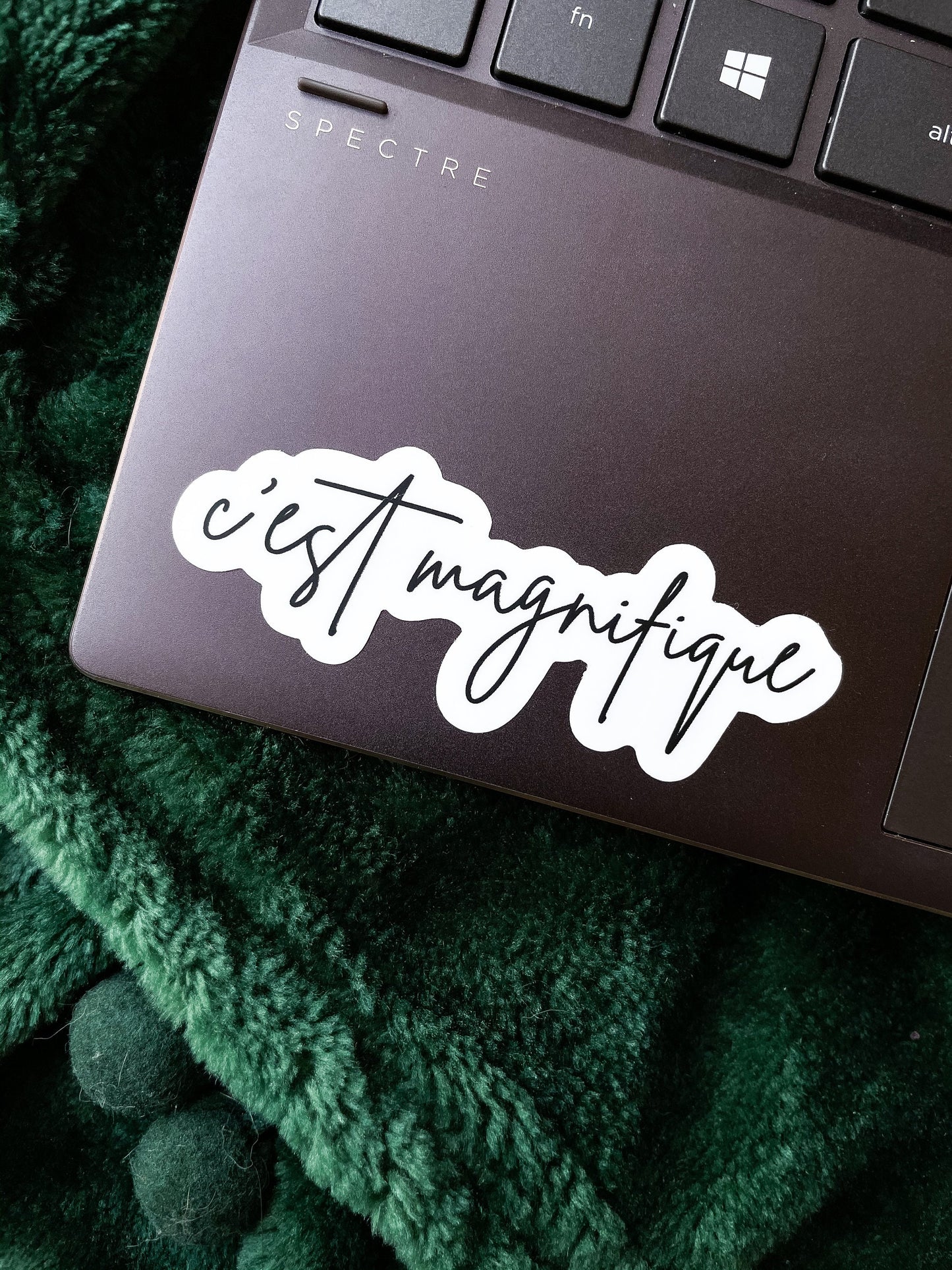 C'est Magnifique Sticker | 3"x1.16"