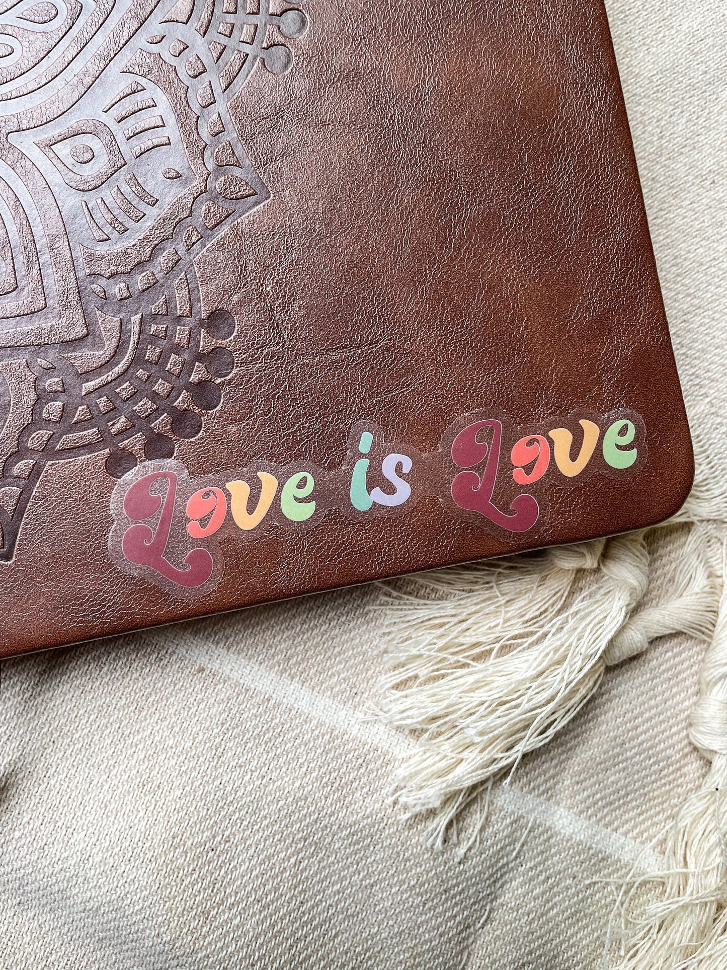 Love is Love Waterproof Sticker | 3.63" x 1"