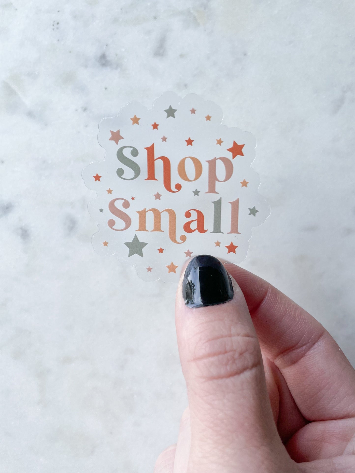 Shop Small Waterproof Sticker | 2"x 2"