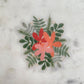 Floral Burst Waterproof Sticker | 2.1"x2.5"