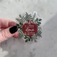 Perfect Is Good Done Is Better Waterproof Sticker | 2.1"x2.5"