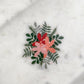 Floral Burst Waterproof Sticker | 2.1"x2.5"