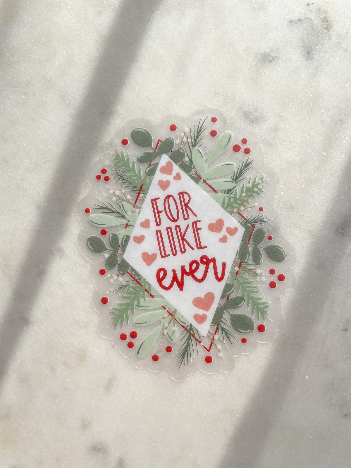 For Like Ever Clear Waterproof Sticker | 3"x2.4"
