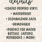 Starborn Books Waterproof Sticker | Crescent City | SJM | 3"x2.9"