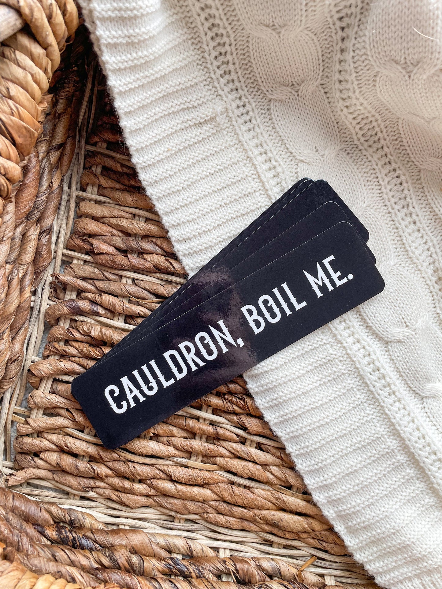 Cauldron Boil Me Bookmark  | A Court of Thorns and Roses