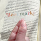 Bookmarks Are For Quitters Waterproof Sticker | 3" x 1.2"