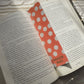 Peach and Polka Dot Bookmark