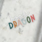 Book Dragon Waterproof Sticker | 3" x 1.7"