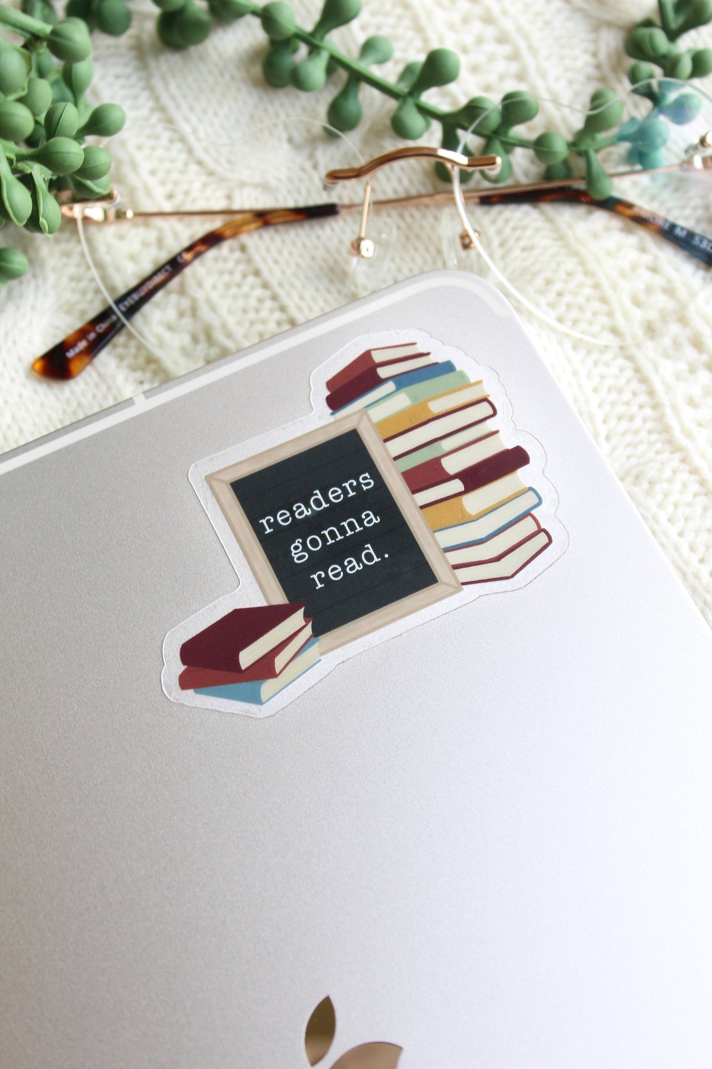 Readers Gonna Read Waterproof Sticker | 3" x 2.2"