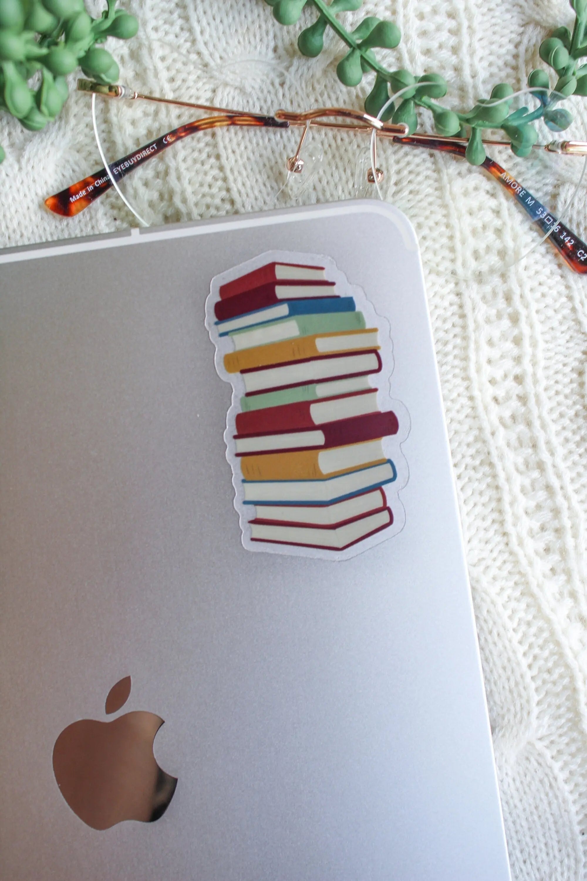 Book Stack Sticker | 3