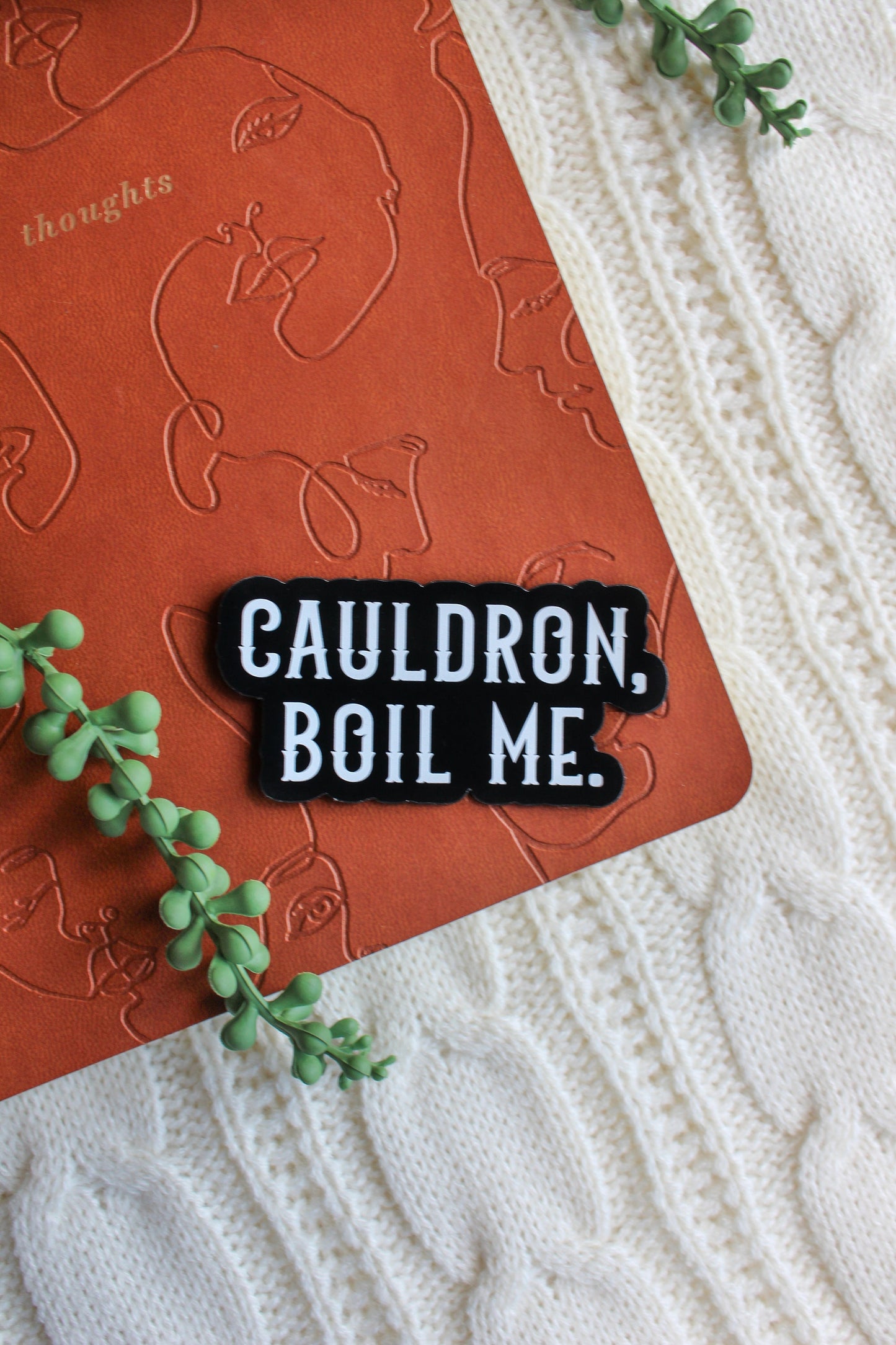 Cauldron Boil Me Magnet | A Court of Thorns and Roses | 3"x1.52"