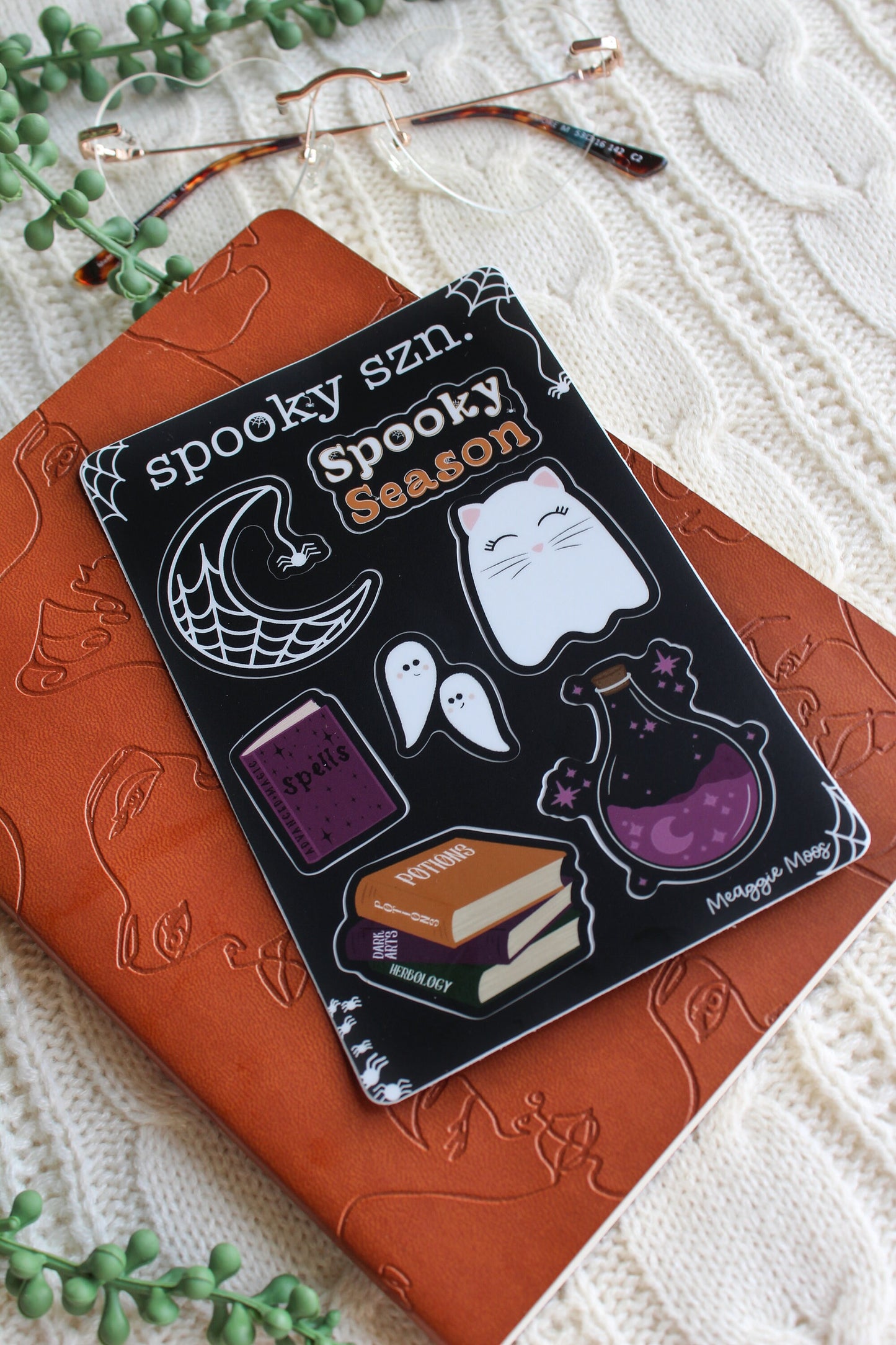 Spook Season Sticker Sheet | 8 Stickers | 6"x4"