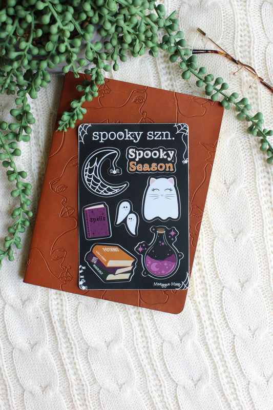 Spook Season Sticker Sheet | 8 Stickers | 6"x4"