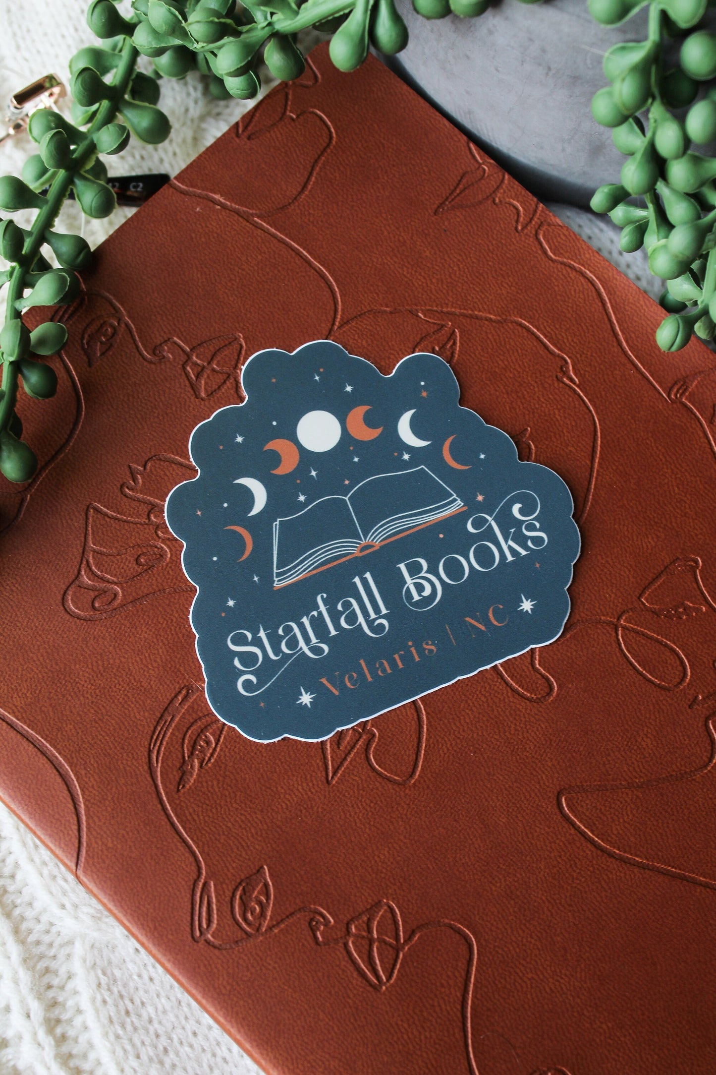 Velaris Bookstore Starfall Books Waterproof Sticker | A Court of Thorns and Roses | SJM | 3"x2.9"