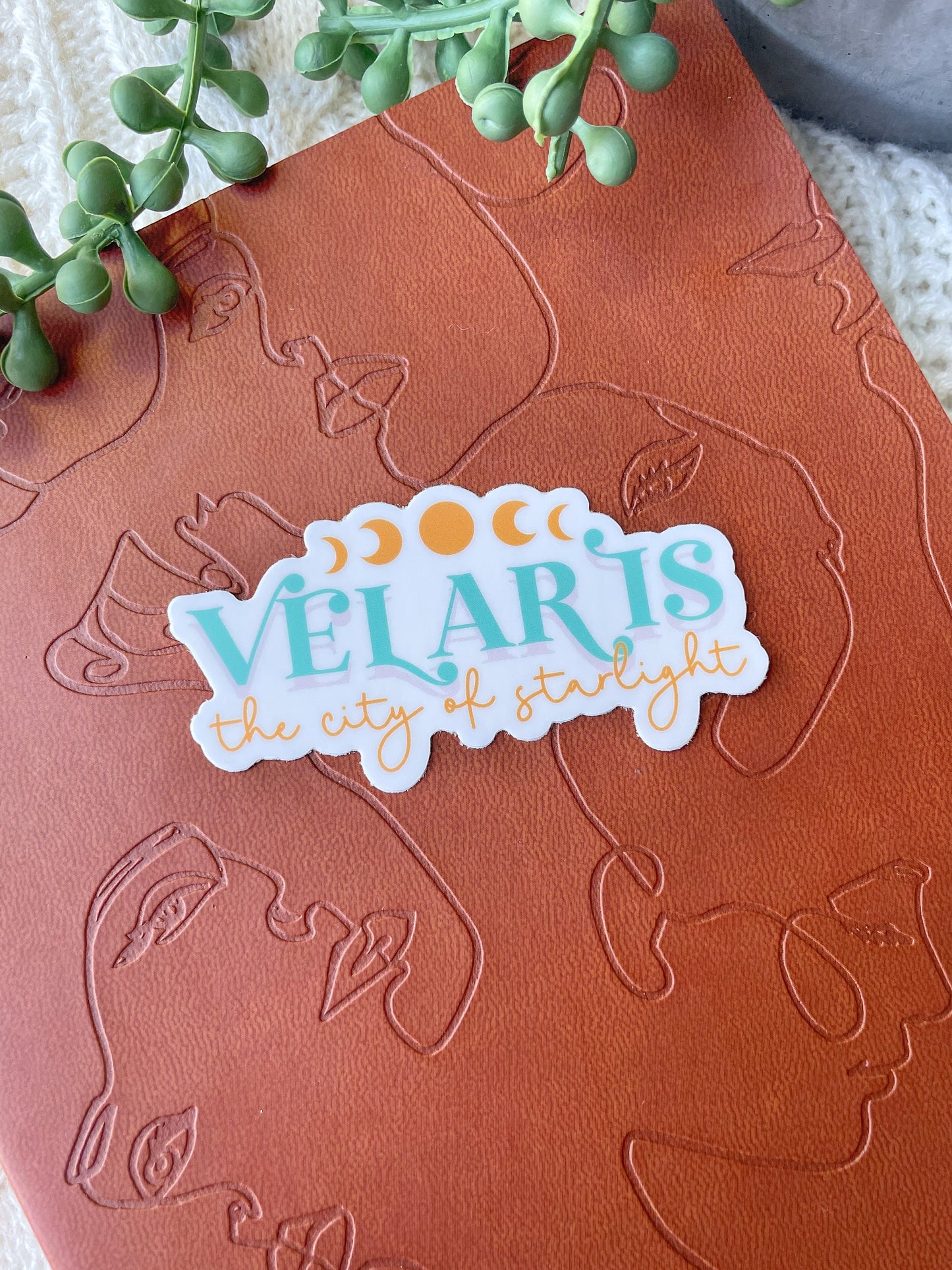 Velaris The City Of Starlight Waterproof Sticker | A Court of Thorns and Roses | SJM | 3" x 1.6"