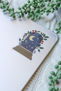 Fantasy Celestial Doorway Waterproof Sticker | 3"x2.4"