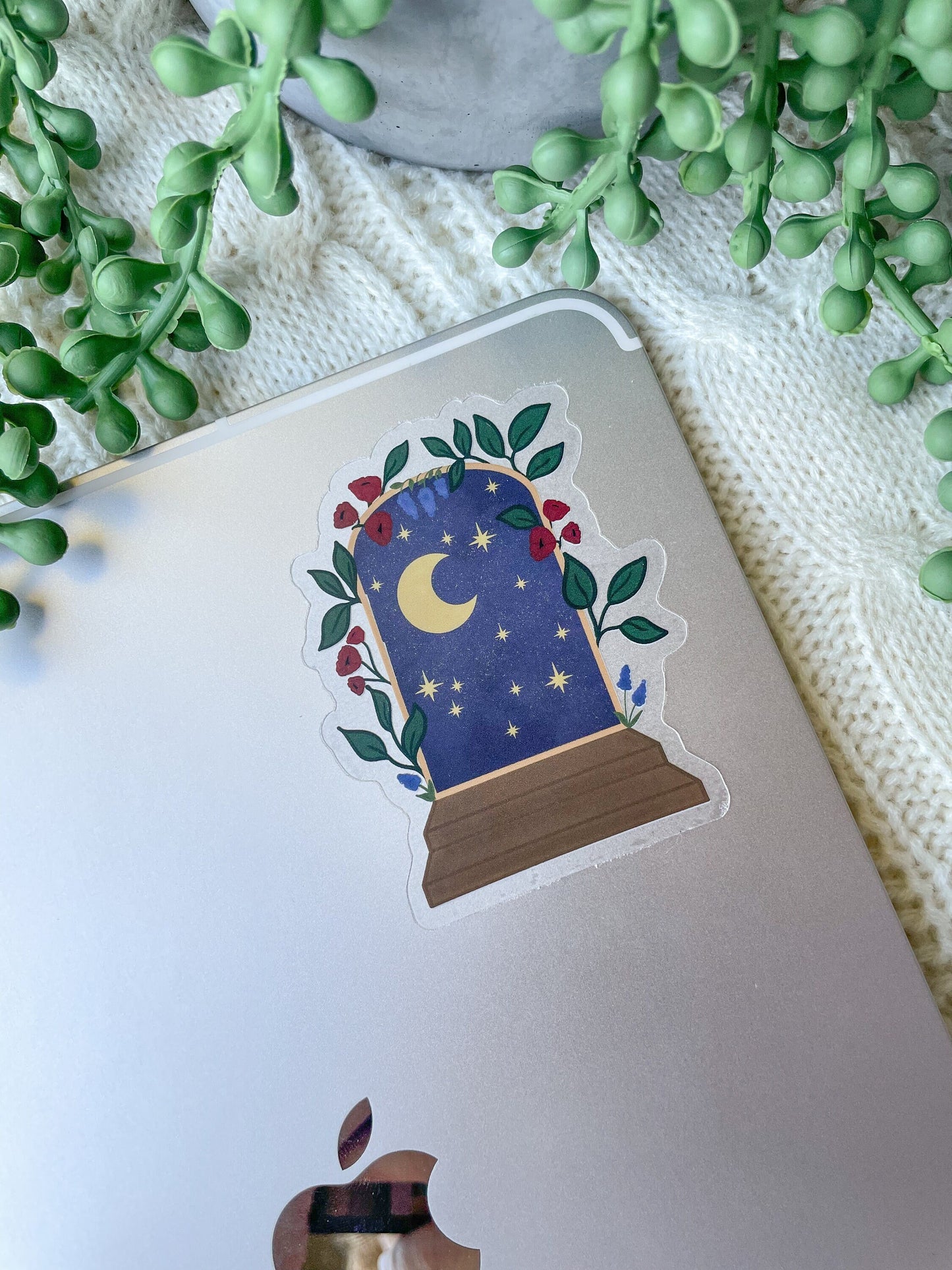 Fantasy Celestial Doorway Waterproof Sticker | 3"x2.4"