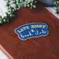 Late Night Book Club Waterproof Sticker | 3".1.6"