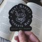 Meat Market Crescent City Waterproof Sticker | Black | Crescent City | SJM | 3"x2.6"
