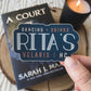 Rita's Waterproof Sticker | Navy | A Court of Thorns and Roses | SJM | 3"x1.8"