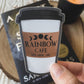 Rainbow Velaris Cafe Waterproof Sticker | A Court of Thorns and Roses | SJM | 3"x2.2"