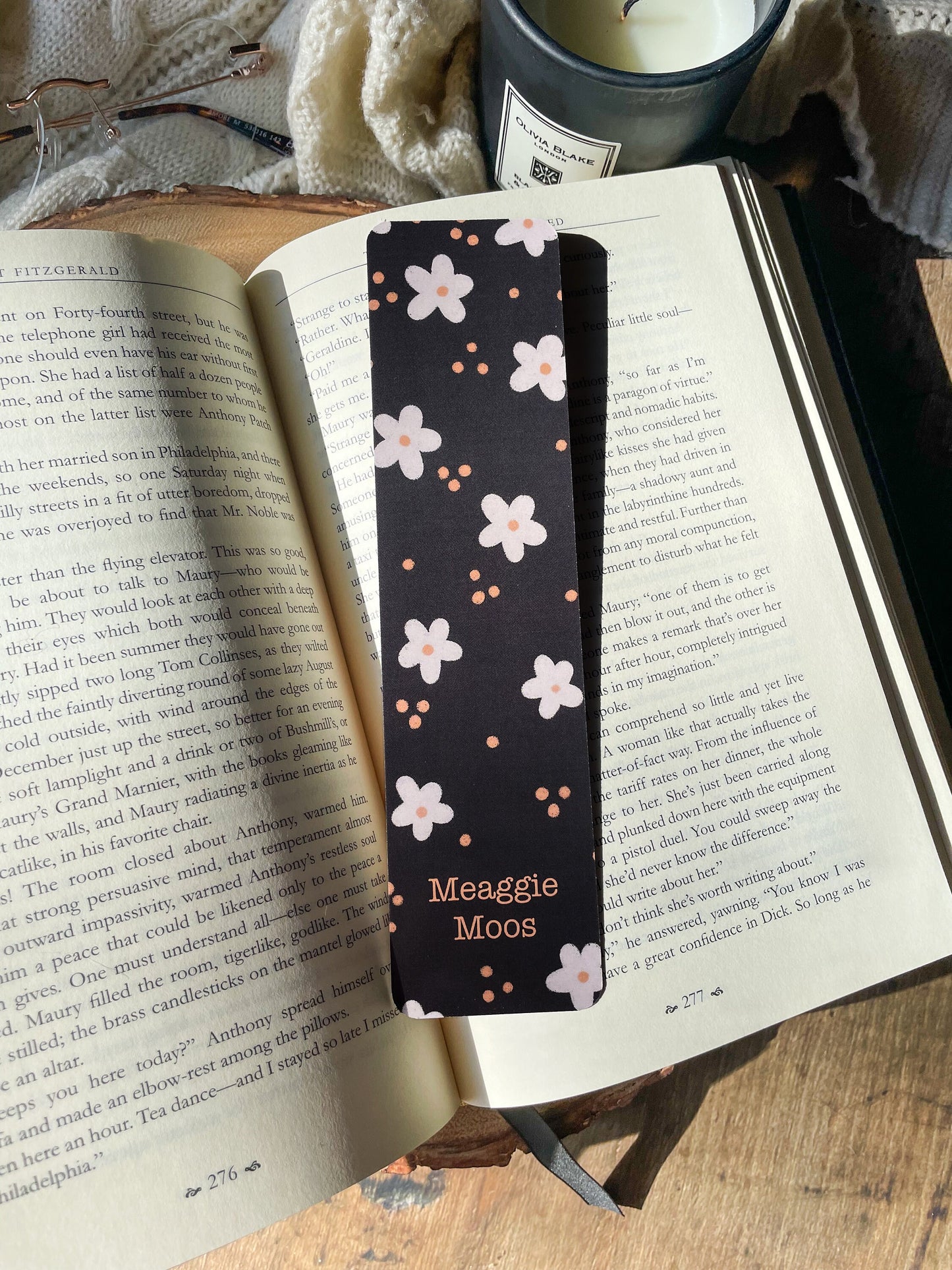 Moon Phases Bookmark