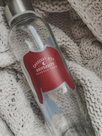 Crescent City University Sunball Team Waterproof Sticker | SJM | 3"x2.6"