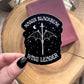 Manon Blackbeak Wing Leader Waterproof Sticker | Throne Of Glass | SJM | 3" x 2.5"