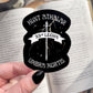 Hunt Athalar Waterproof Sticker | 33rd Legion | Umbra Mortis | Crescent City Sticker | SJM | 3"x2"