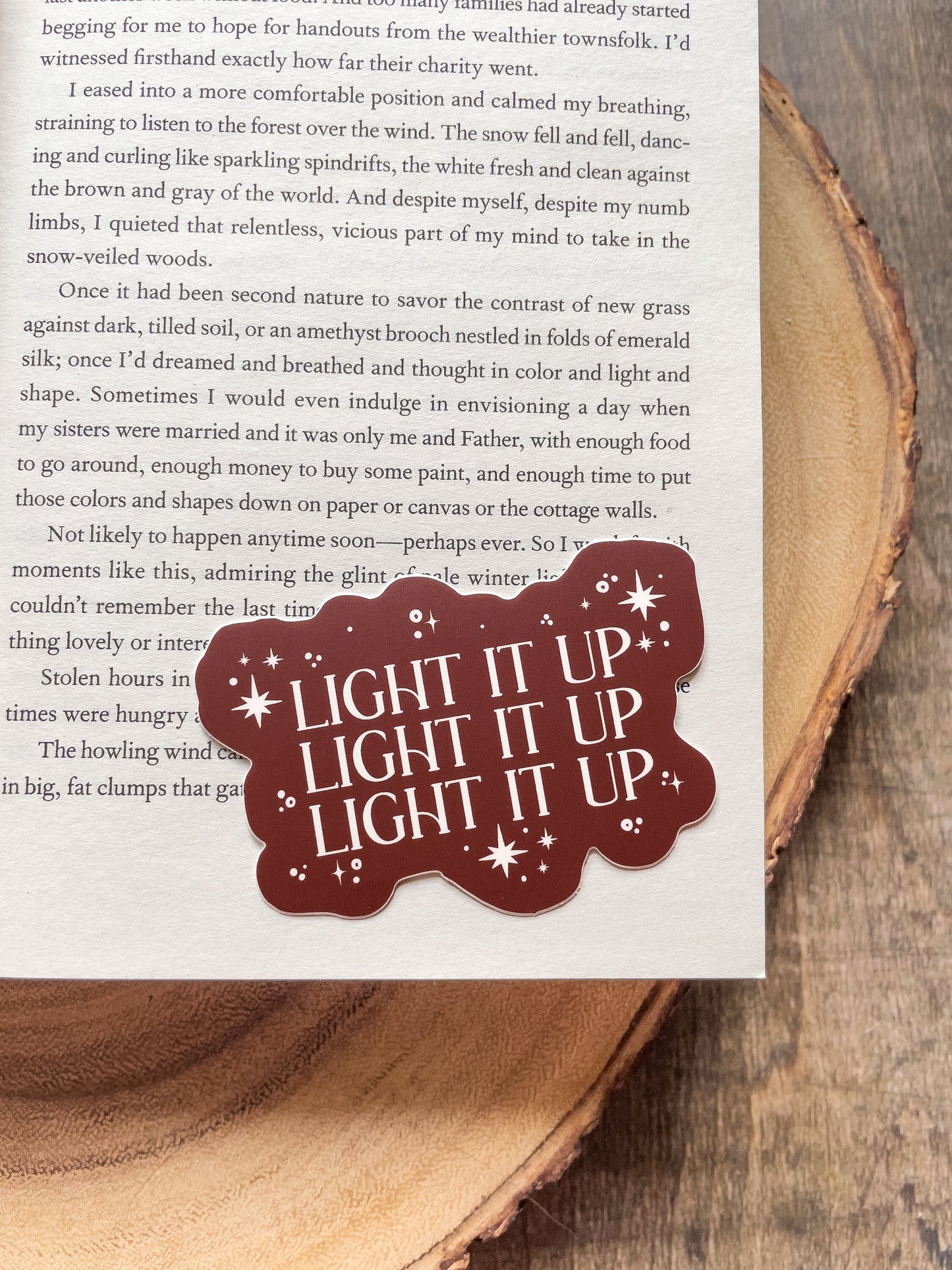 Light It Up Crescent City Waterproof Sticker | SJM | 3"x2.1"