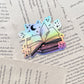 Open Magic Book Holographic Waterproof Sticker | 3”x2.4”