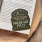 Aelin Fireheart Pizza Throne Of Glass Waterproof Sticker | Aelin Galathynius | Bookish Reader Sticker | Terrasen Book Worm Gift | 2.8"x3"