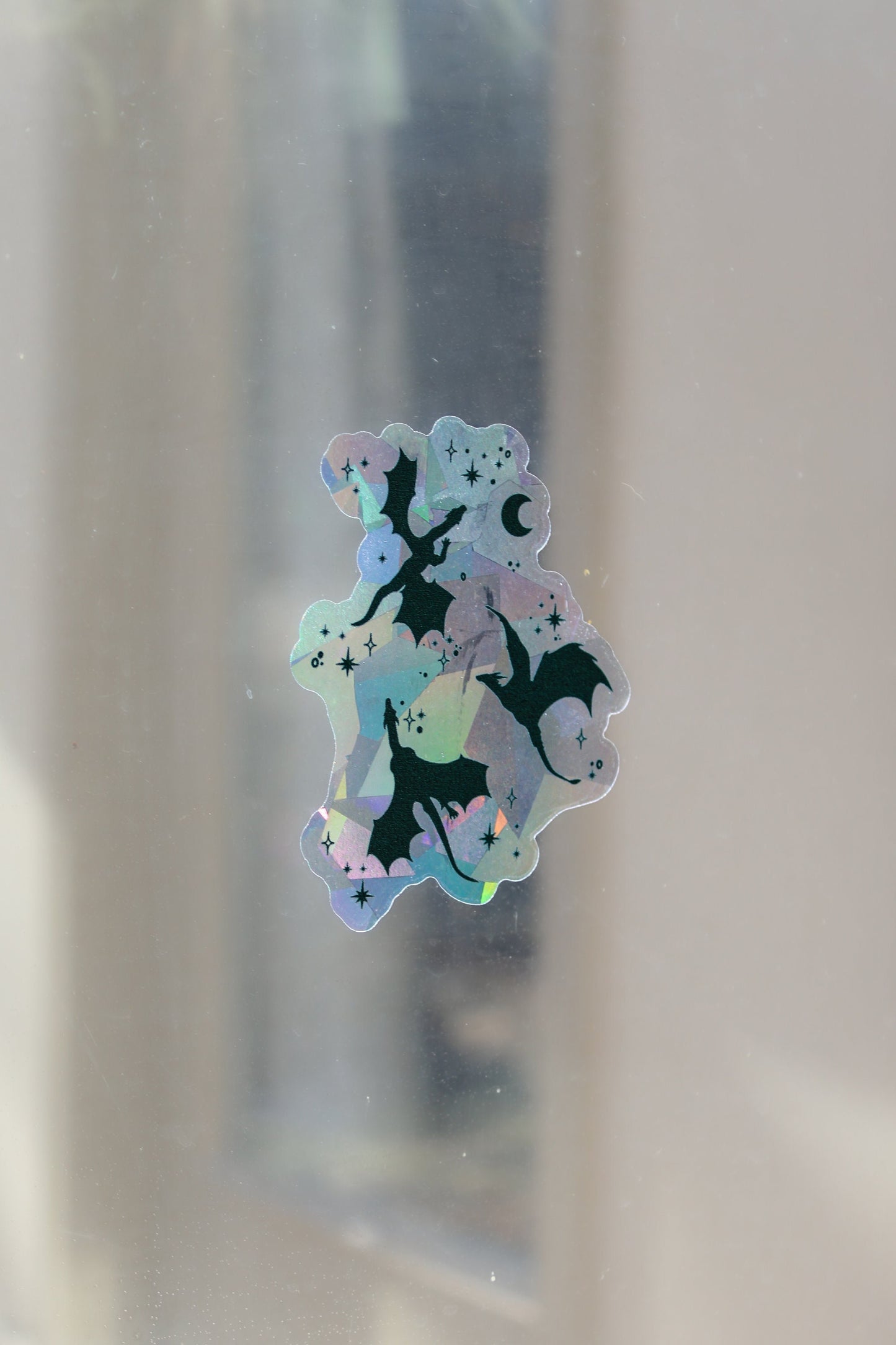 Dragon Magic Suncatcher Window Sticker | 4"x3.2"