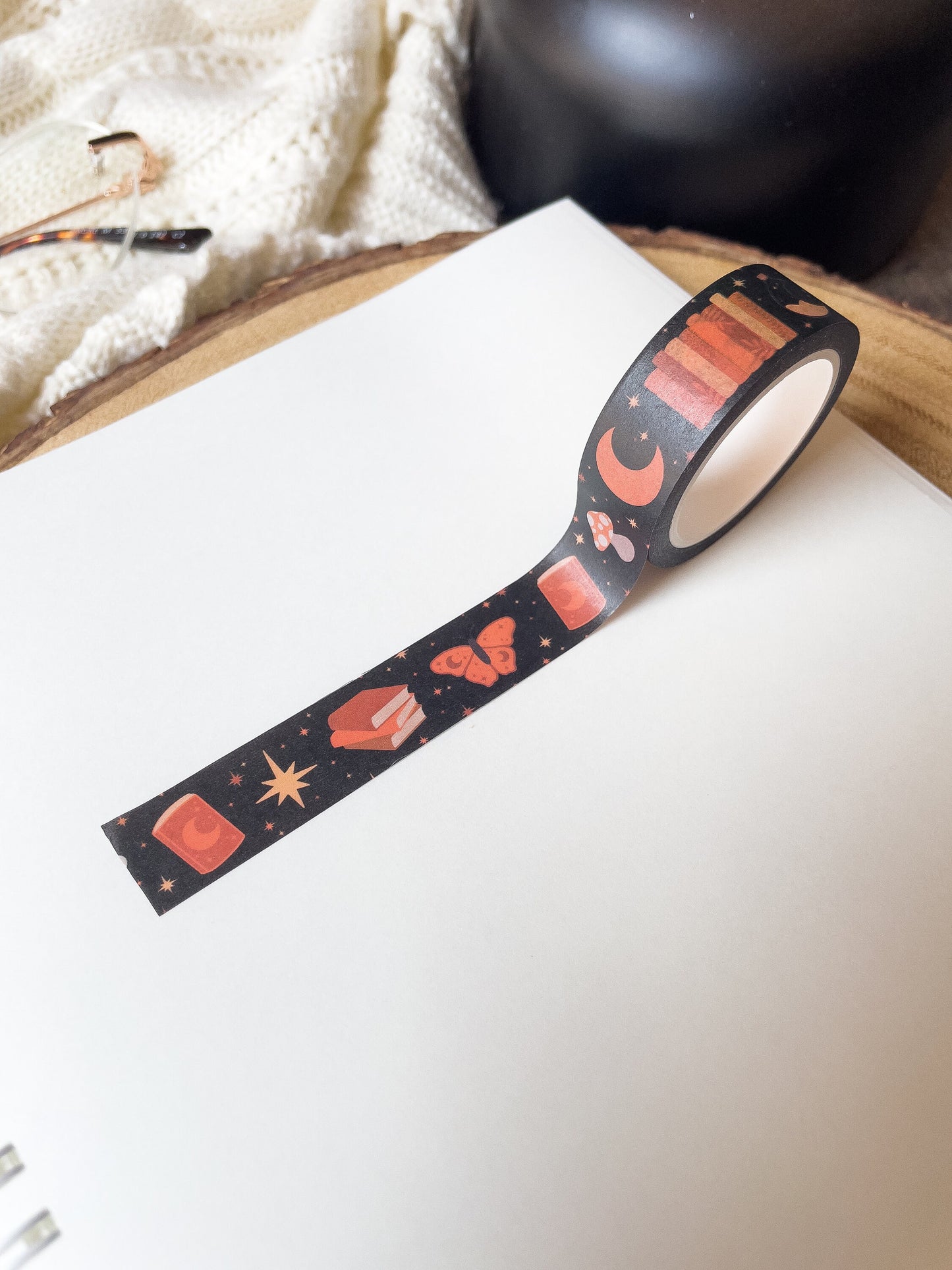 Mystic Books Washi Tape | 15mm Wide by 10m long