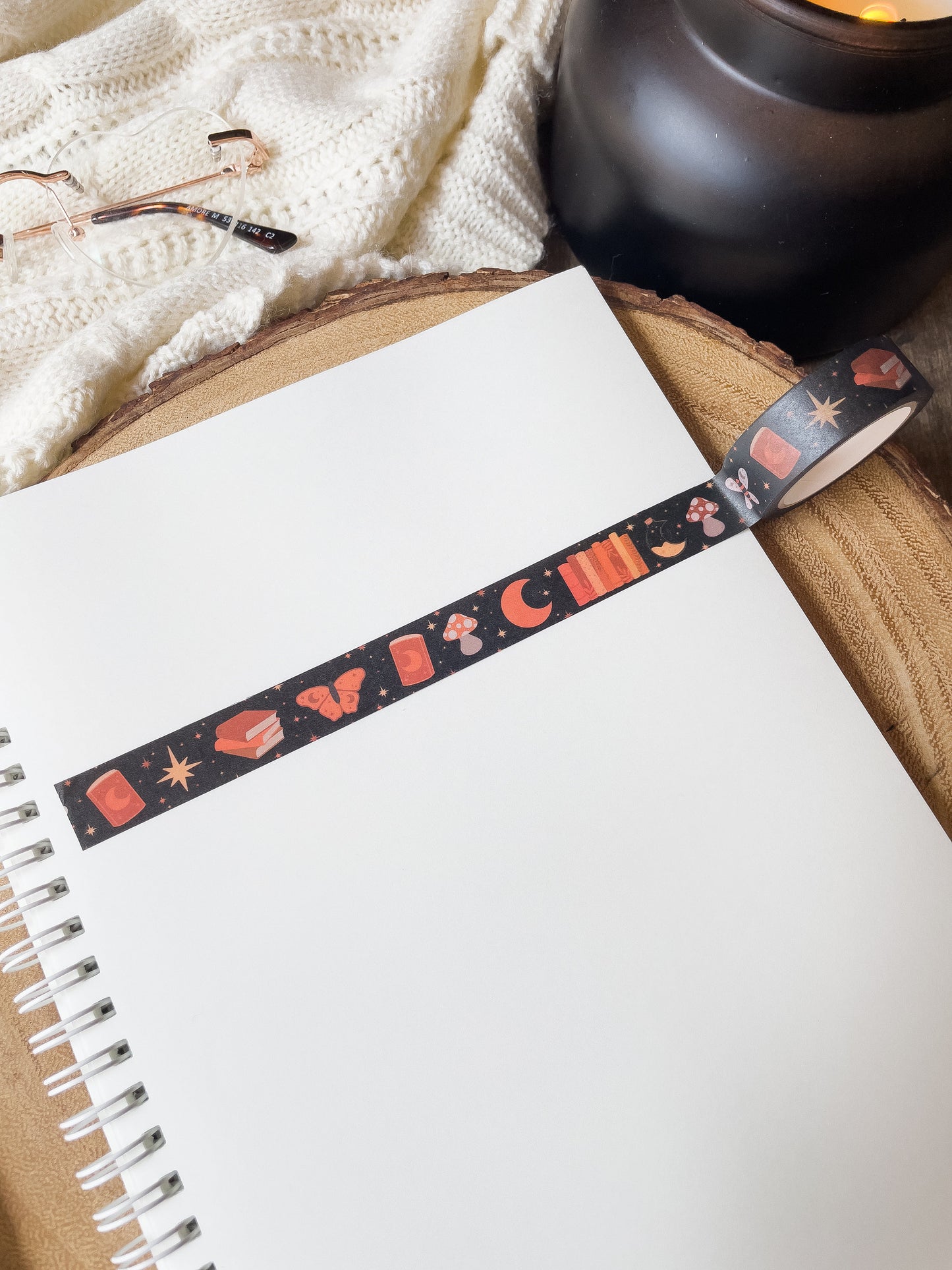 Mystic Books Washi Tape | 15mm Wide by 10m long