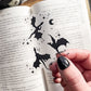 Celestial Dragons Waterproof Sticker | Black | 3"x2.4"
