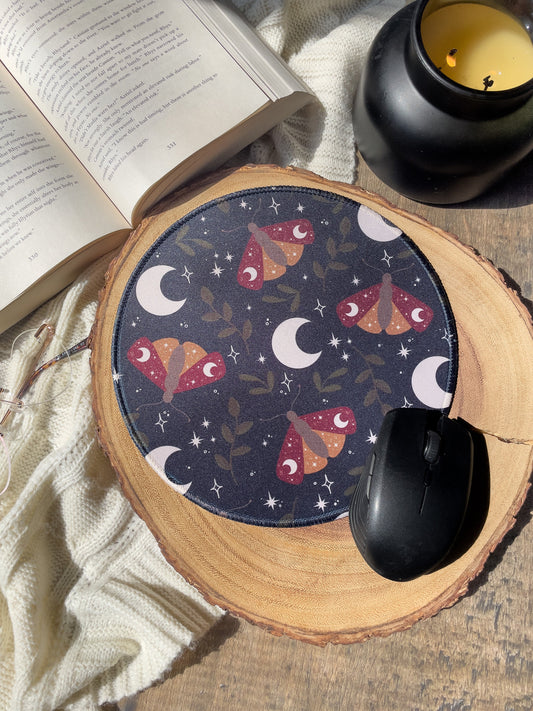 Midnight Moths Mousepad