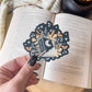 Moon Magic Floral Book Waterproof Sticker | 3”x2.9”