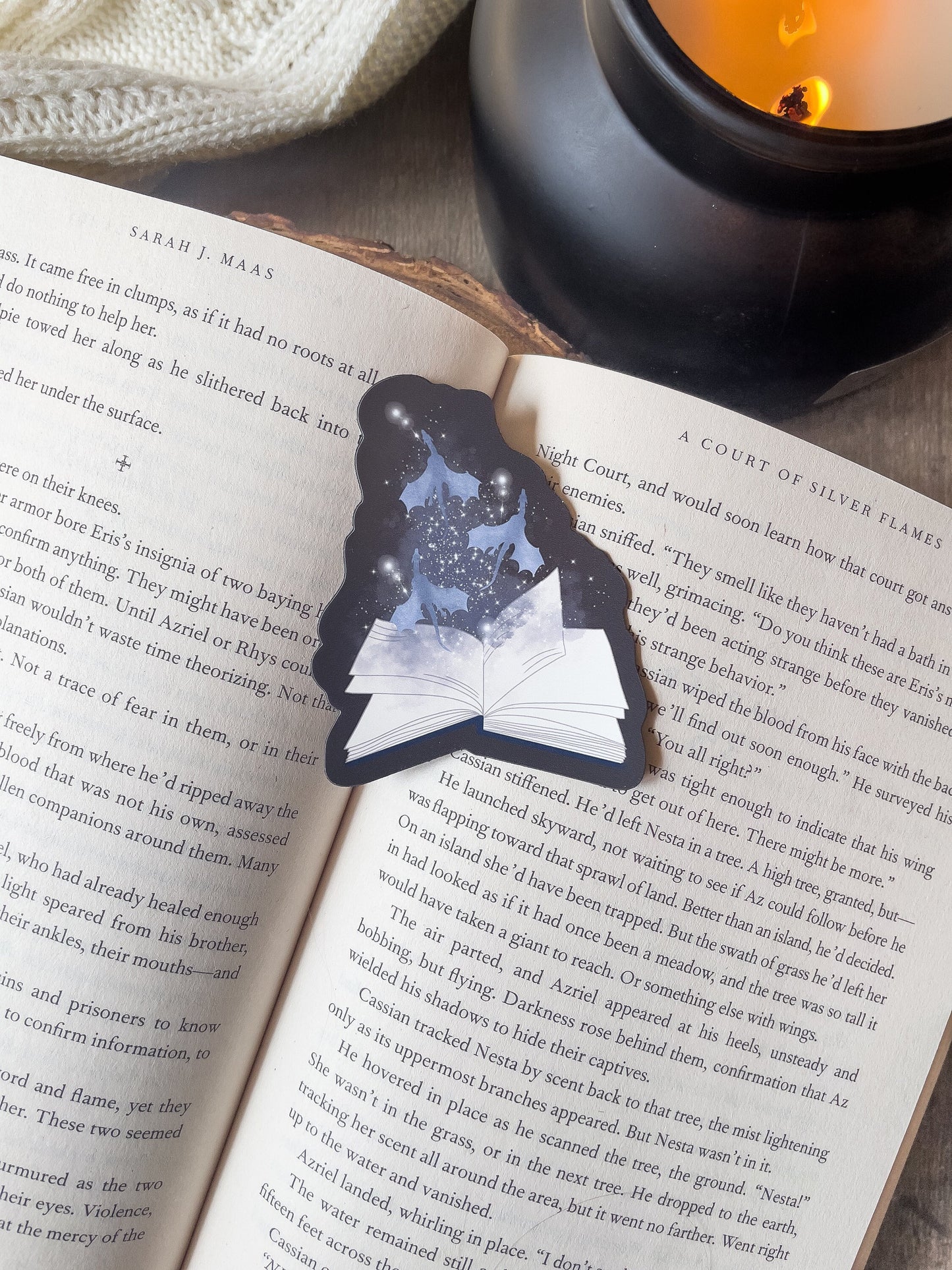 Magical Fantasy Book Dragon Magnet