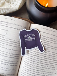 Night Court University Sweatshirt Magnet | Night Court Magnet | ACOMAF Magnet | Bookish Magnet | Bookish Gift | 2.5"x3" | Matte
