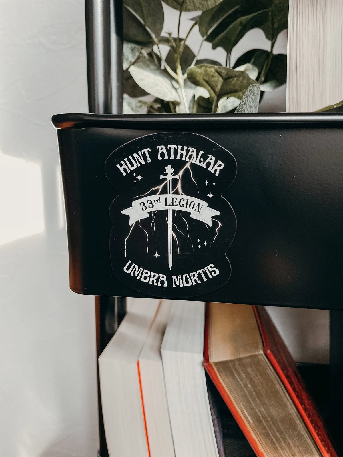 Hunt Athalar Umbra Mortis Magnet | Crescent City Magnet | SJM Bookish Magnet | Book Merch | Reader Gift | 3" | Glossy
