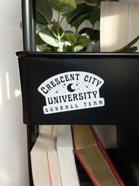 Crescent City University Sunball Team Magnet | SJM Bookish Magnet | Book Merch |  Reader Gift | 3" | Glossy
