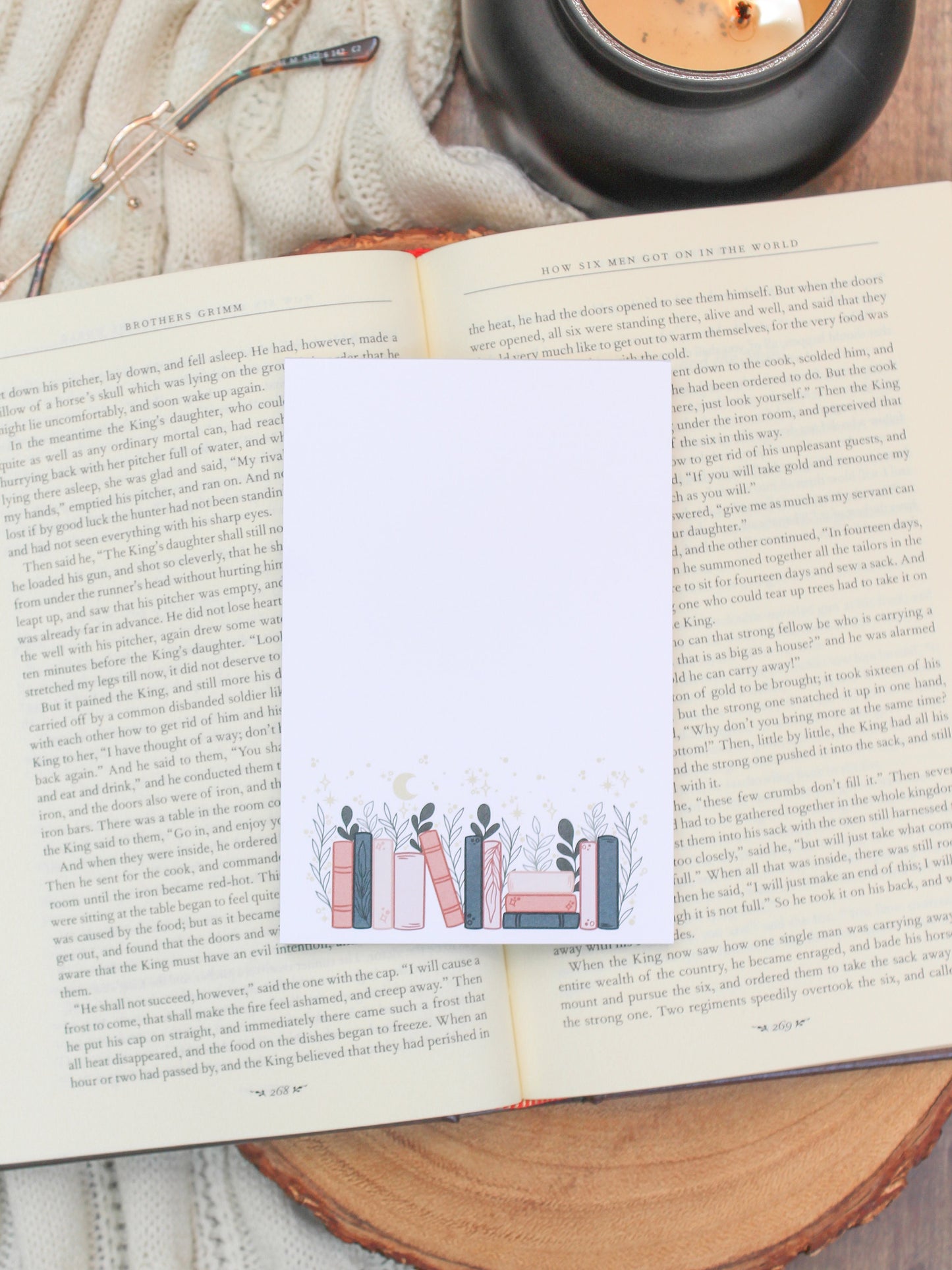 Magical Hygge Books Notepad | 4"x6"