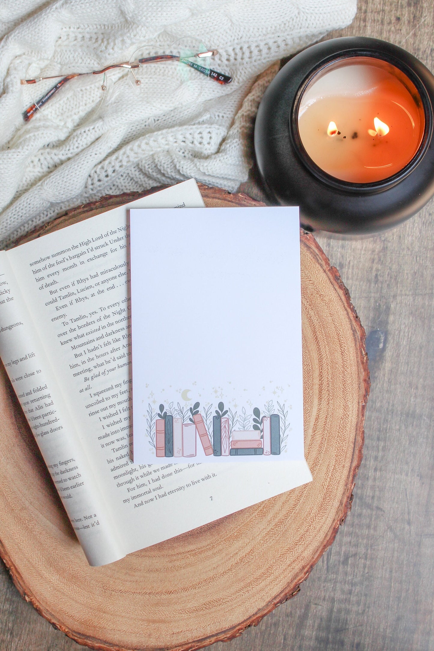 Magical Hygge Books Notepad | 4"x6"