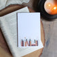 Autumn Magical Books Notepad | 4"x6" | Warm Tones | Bullet Journal Pages | Bookish Gift | Book Lover Notepad | Reader Stationery